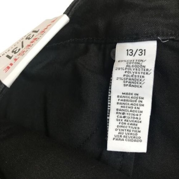 Celebrity Pink Jean Size 13 34x29 The Bestie Girlfriend Black Cropped Jeans NWT - Picture 9 of 12